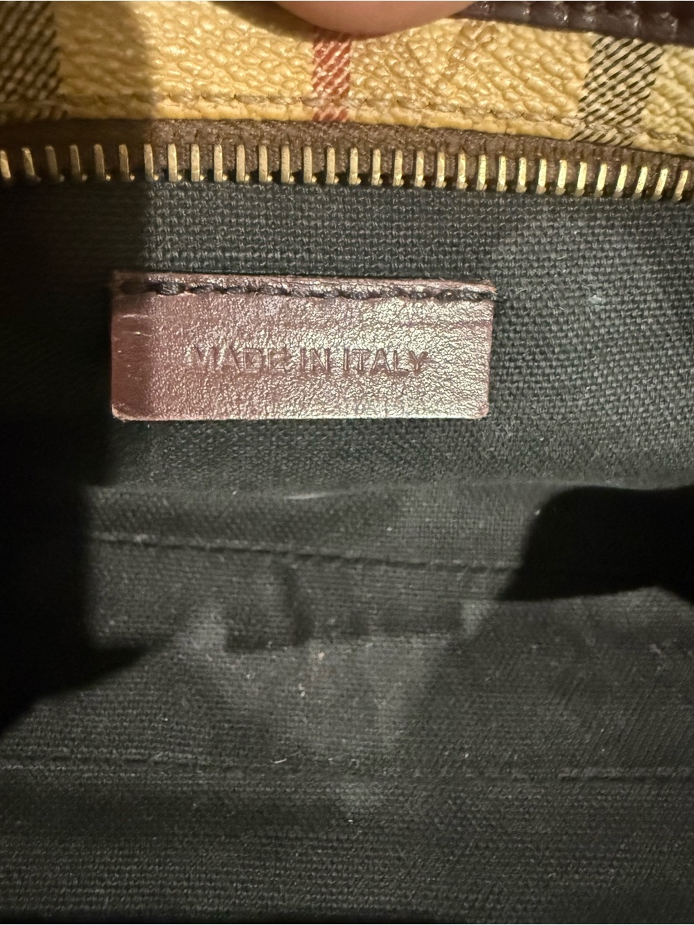 Burberry Vintage Nova plaid Baguette Classic Shoulder bag - Picture 10 of 11